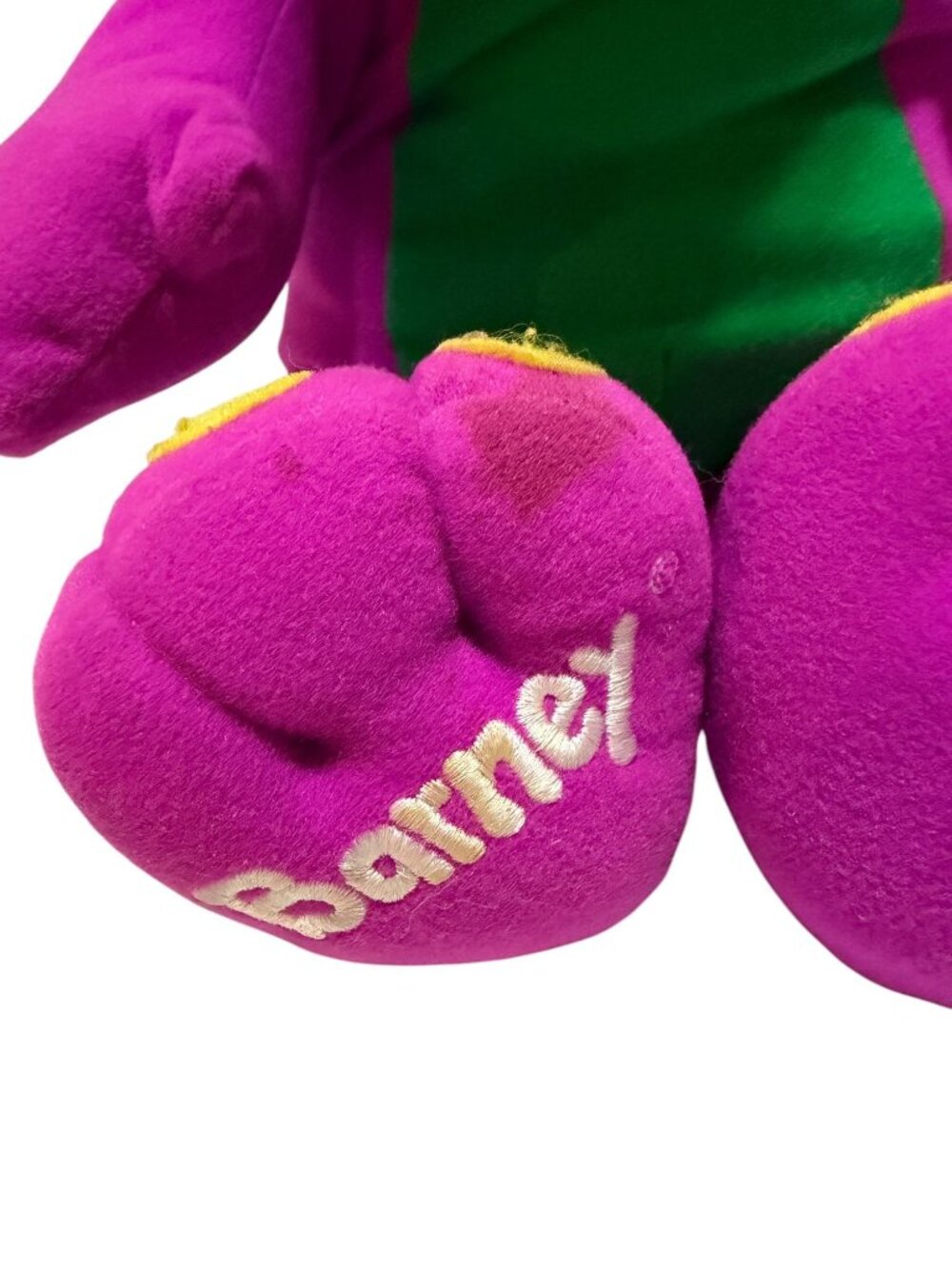 Talking Barney Dinosaur 1993 Tested Works Plush Toy - Picture 15 of 16